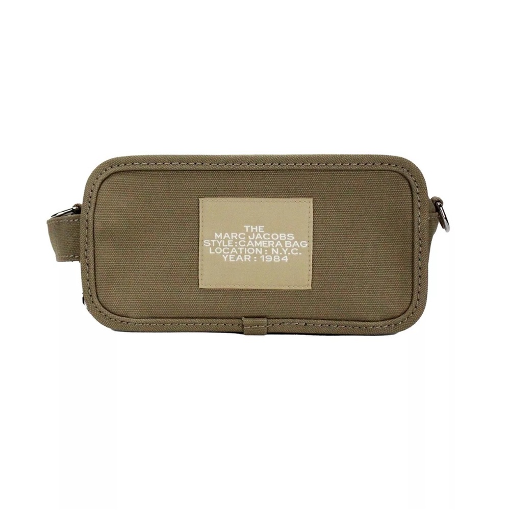 Marc Jacobs The Camera Bag Slate Green Canvas Crossbody Bag - Picture 3 of 8